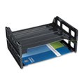 Davenport & Company Stacking Tray- Side Load- Letter- Black DA513506